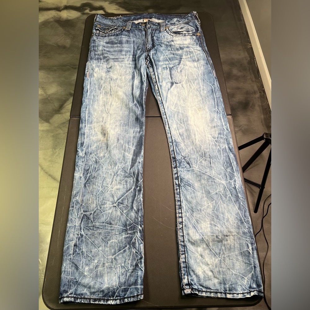 True Religion Jeans Worn Few Times Ok Condition Sz 34